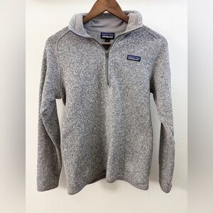 Patagonia Women’s Zip-Up Sweater in Heather Gray